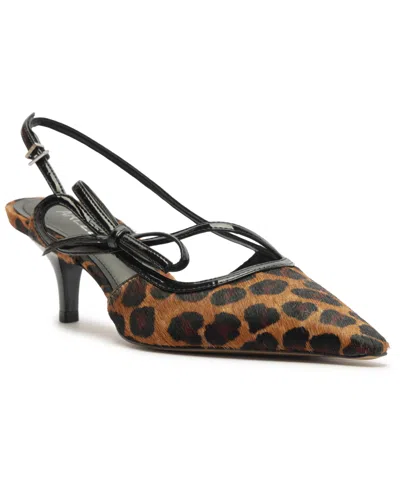 AREZZO WOMEN'S TESSA MID STILETTO POINTY TOE PUMPS