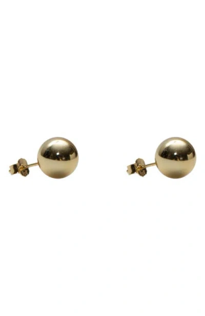 ARGENTO VIVO ARGENTO VIVO STERLING SILVER BALL STUD EARRINGS
