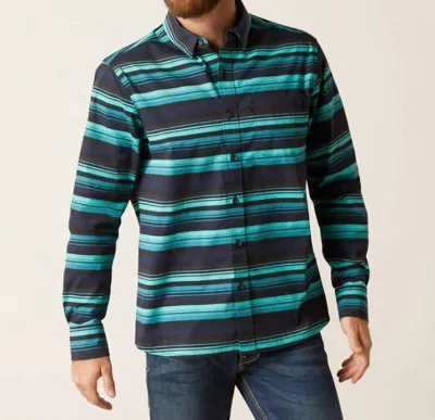 ARIAT MODERN FIT SHIRT IN BLUE/MULTI