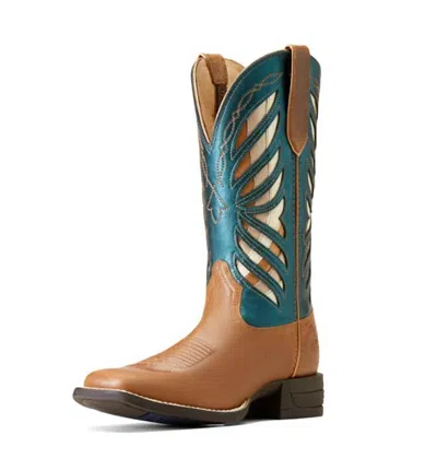 ARIAT WOMEN'S LONGVIEW BOOT IN RUM/SEA