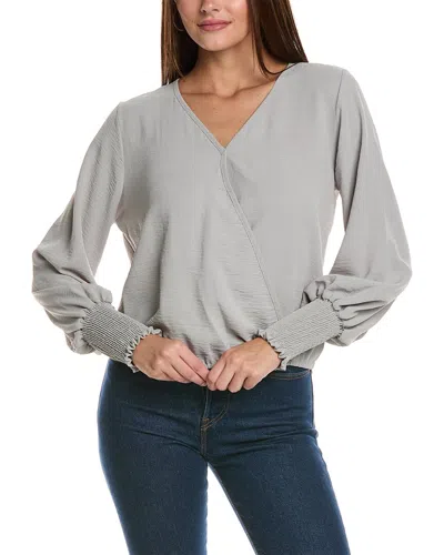 ARIELLA ARIELLA SURPLICE BLOUSE
