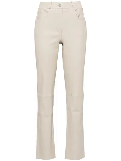 ARMA SARAVEJO LEATHER TROUSERS