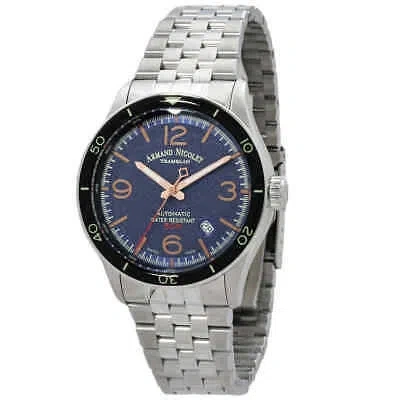ARMAND NICOLET ARMAND NICOLET M2H AUTOMATIC BLUE DIAL MEN'S WATCH A740HNA-BS-BMA22740A
