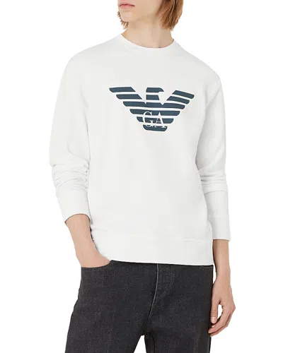 ARMANI COLLEZIONI ARMANI ESSENTIAL JERSEY LOGO SWEATSHIRT