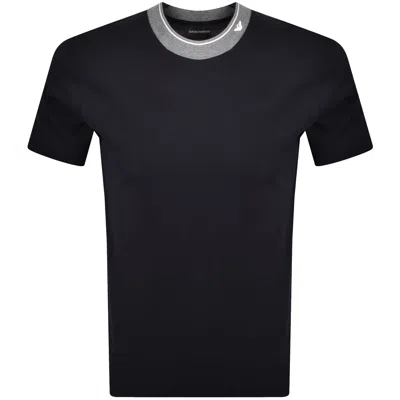 ARMANI COLLEZIONI EMPORIO ARMANI CREW NECK T SHIRT NAVY