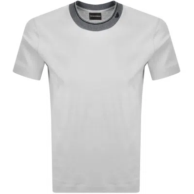 ARMANI COLLEZIONI EMPORIO ARMANI CREW NECK T SHIRT SNOW WHITE