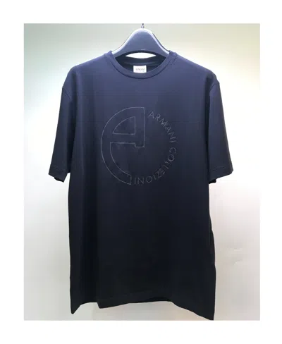 ARMANI COLLEZIONI LOGO DETAILS SHORT-SLEEVED T-SHIRT