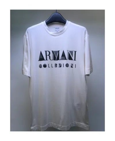 ARMANI COLLEZIONI LOGO DETAILS SHORT-SLEEVED T-SHIRT