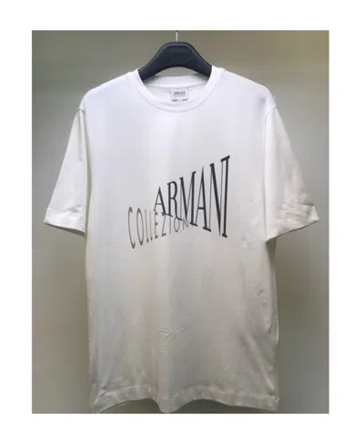 ARMANI COLLEZIONI LOGO DETAILS SHORT-SLEEVED T-SHIRT