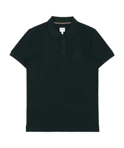 ARMANI COLLEZIONI LOGO EMBROIDERED POLO SHIRT