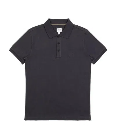 ARMANI COLLEZIONI LOGO EMBROIDERED POLO SHIRT