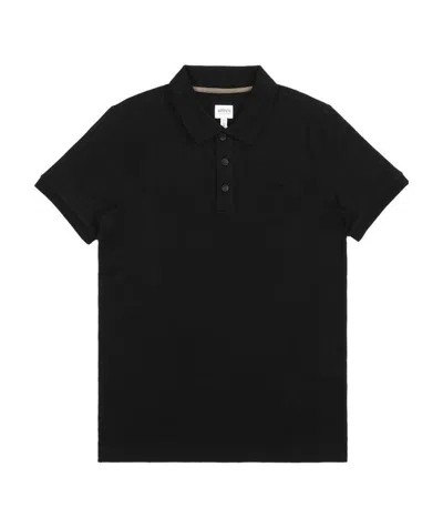 ARMANI COLLEZIONI LOGO EMBROIDERED POLO SHIRT