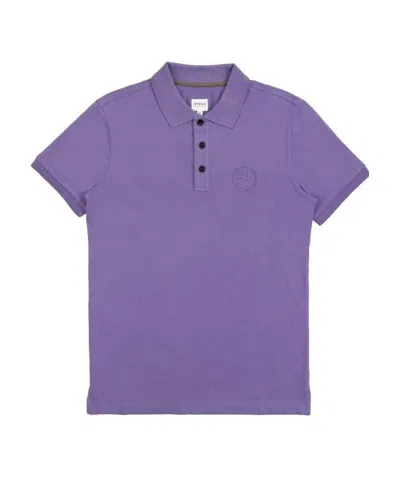 ARMANI COLLEZIONI LOGO EMBROIDERED POLO SHIRT