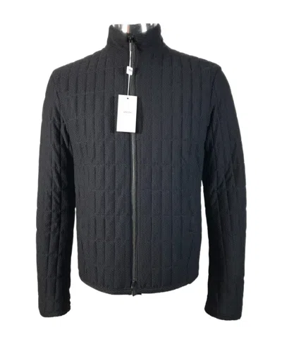 ARMANI COLLEZIONI LOGO KNITTED JACKET
