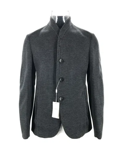 ARMANI COLLEZIONI LONG-SLEEVED CASUAL JACKET