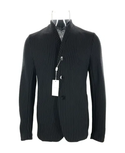ARMANI COLLEZIONI LONG-SLEEVED CASUAL JACKET