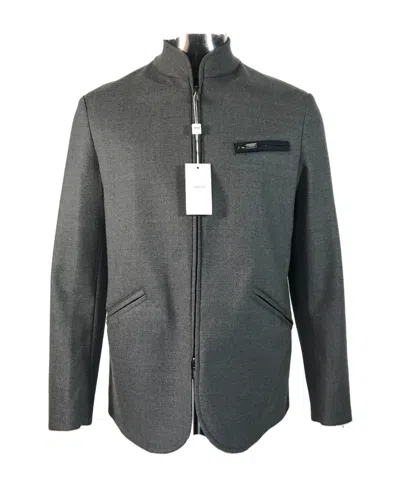 ARMANI COLLEZIONI LONG-SLEEVED CASUAL JACKET