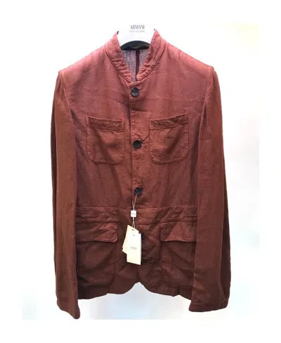 ARMANI COLLEZIONI LONG-SLEEVED CASUAL JACKET