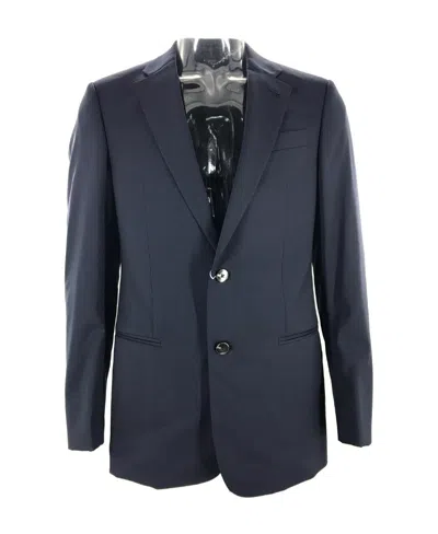 ARMANI COLLEZIONI LONG SLEEVED LAPEL SUIT JACKET