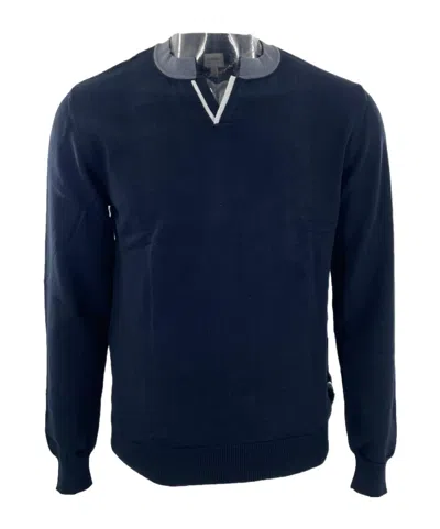 ARMANI COLLEZIONI LONG-SLEEVED RIB SWEATER