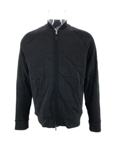 ARMANI COLLEZIONI LONG-SLEEVED ZIPPER CASUAL JACKET