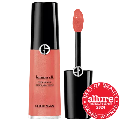 ARMANI COLLEZIONI LUMINOUS SILK CHEEK TINT BLUSH 50S STARLIT PEACH 0.4 OZ/12 ML