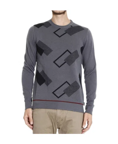 ARMANI COLLEZIONI PRINTED PATTERN PULLOVER