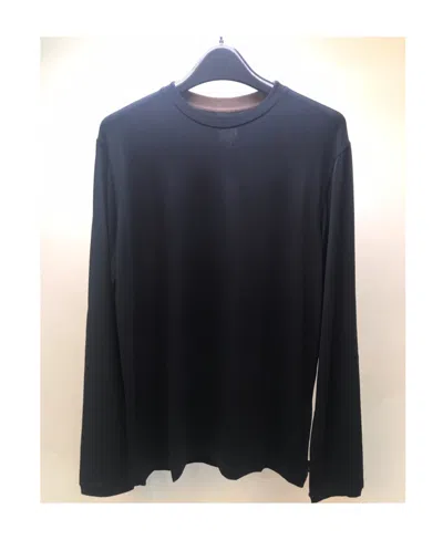 ARMANI COLLEZIONI T-SHIRT WITH ROUND NECK AND LONG SLEEVES