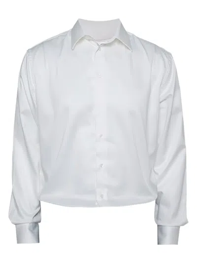ARMANI COLLEZIONI VINTAGE BUTTON-UP LONG-SLEEVE SHIRT