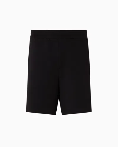 ARMANI EXCHANGE BASIC BERMUDA IN STRETCH FABRIC