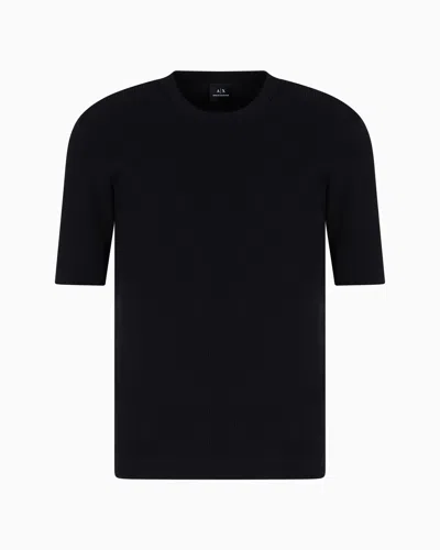 ARMANI EXCHANGE COTTON CREW NECK SWEATER