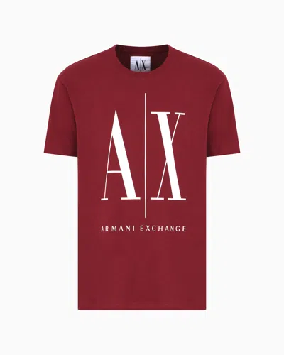 ARMANI EXCHANGE REGULAR FIT T-SHIRT WITH LOGO