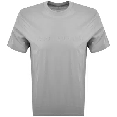 ARMANI EXCHANGE ARMANI EXCHANGE SHORT SLEEVED T SHIRT GREY