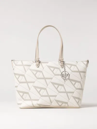 ARMANI EXCHANGE SHOULDER BAG ARMANI EXCHANGE WOMAN COLOR YELLOW CREAM