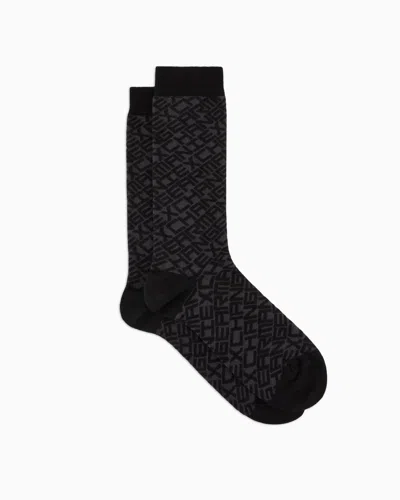 ARMANI EXCHANGE SOCKEN AUS BAUMWOLLMISCHUNG MIT LOGO