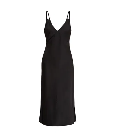 ARMANI EXCHANGE V-NECK SLIP DRESS