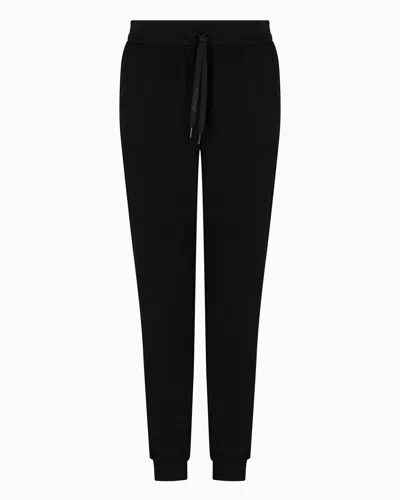 ARMANI EXCHANGE JOGGER TROUSERS IN MIXED FABRIC
