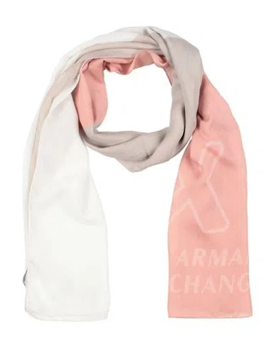 ARMANI EXCHANGE ARMANI EXCHANGE WOMAN SCARF BLUSH SIZE - VISCOSE