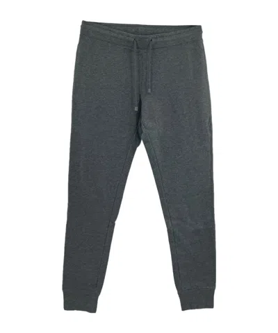 ARMANI JEANS DRAWSTRING WAIST-EDGE SWEATPANTS