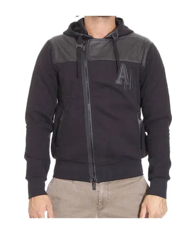 ARMANI JEANS HOODED CASUAL JACKET