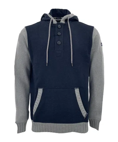 ARMANI JEANS HOODED LONG-SLEEVED SWEATER