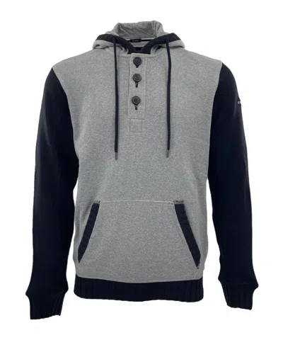 ARMANI JEANS HOODED LONG-SLEEVED SWEATER