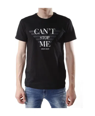 ARMANI JEANS LOGO DETAIL T-SHIRT