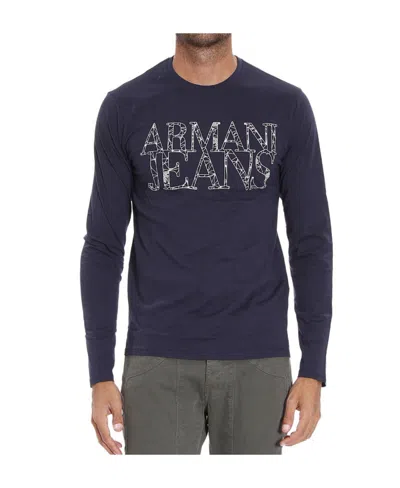 ARMANI JEANS LOGO DETAILS T-SHIRT