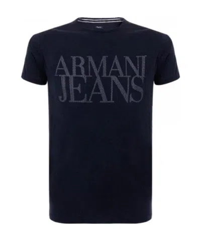 ARMANI JEANS LOGO DETAILS T-SHIRT