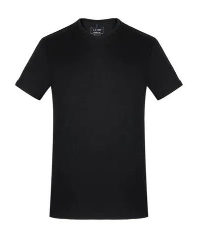 ARMANI JEANS LOGO DETAILS T-SHIRT