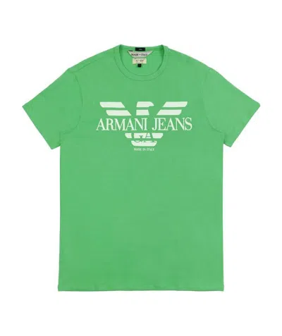 ARMANI JEANS LOGO DETAILS T-SHIRT