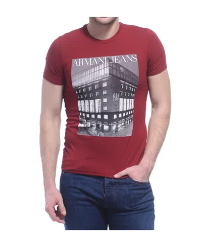 ARMANI JEANS LOGO DETAIL T-SHIRT