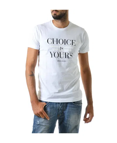 ARMANI JEANS LOGO DETAILS T-SHIRT