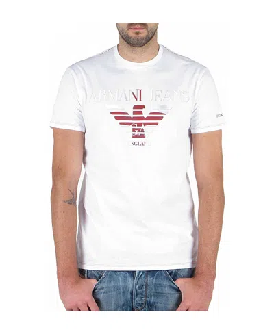 ARMANI JEANS LOGO DETAIL T-SHIRT